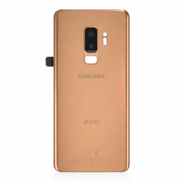 Samsung Galaxy S9+ (G965) back cover with camera lens (Sunrise Gold) (Service Pack) Samsung Galaxy S9+ (G965) back cover with camera lens (Sunrise Gold) (Service Pack)