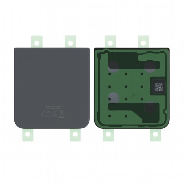 Samsung Galaxy Z Flip 4 (F721) back cover (Graphite) (Bottom) (Pulled / Grade C) Samsung Galaxy Z Flip 4 (F721) back cover (Graphite) (Bottom) (Pulled / Grade C)
