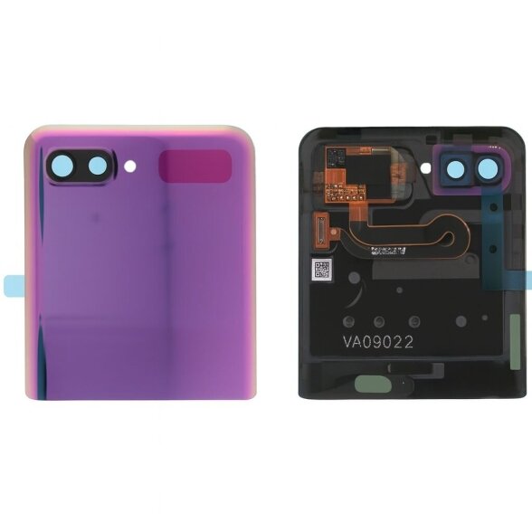 Samsung Galaxy Z Flip (F700) back cover with LCD (Mirror Purple) (Pulled / Grade B) Samsung Galaxy Z Flip (F700) back cover with LCD (Mirror Purple) (Pulled / Grade B)