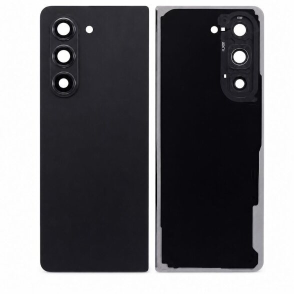 Samsung Galaxy Z Fold 5 (SM-F946) back cover with camera lens (Black) (Pulled / Grade C) Samsung Galaxy Z Fold 5 (SM-F946) back cover with camera lens (Black) (Pulled / Grade C)