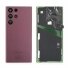 Samsung Galaxy S22 Ultra 5G (S908) back cover with camera lens (Burgundy) (Pulled / Grade A)