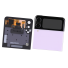 Samsung Galaxy Z Flip 3 (F711) back cover with LCD (Lavender) (Top) (Pulled / Grade C)