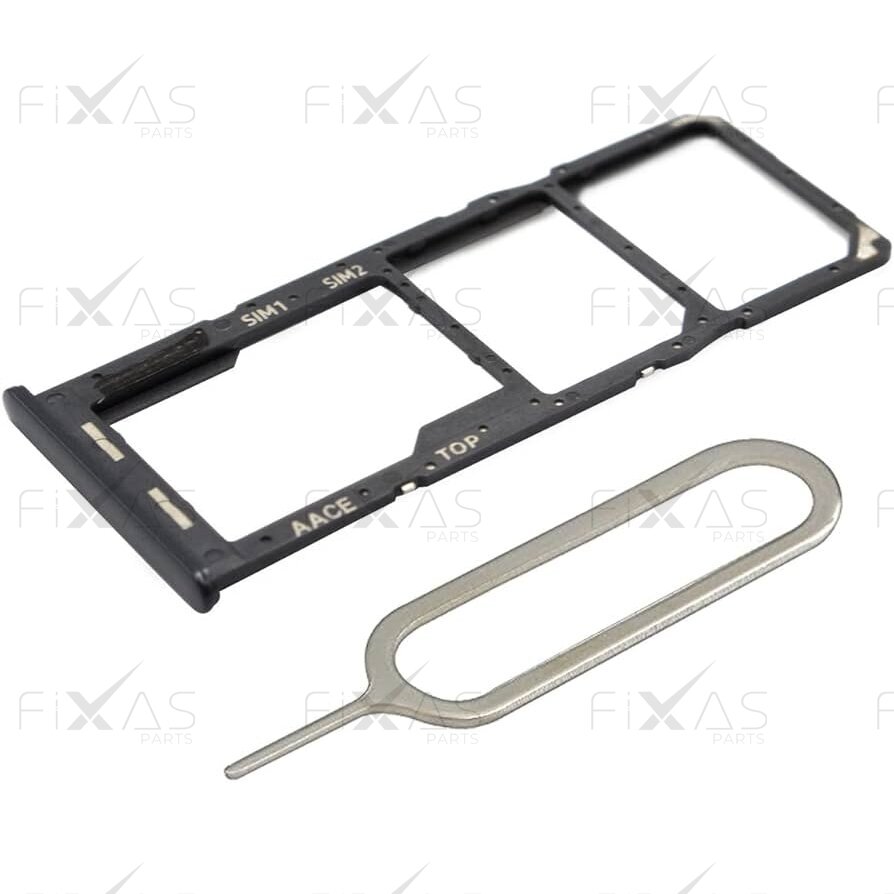Samsung Galaxy A13 (A136) sim card holder (Black) (Original / Used)