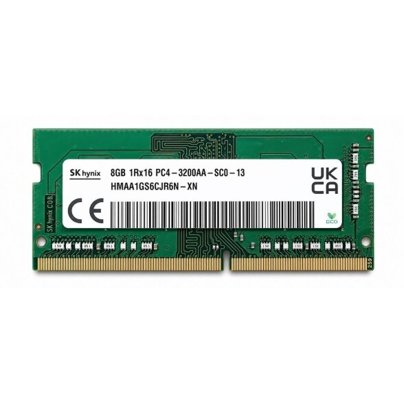 SK hynix (HMAA1GS6CJR6N-XN) 8GB DDR4 3200MHz (PC4-25600) SODIMM (260-Pin) RAM module (Original / Used) SK hynix (HMAA1GS6CJR6N-XN) 8GB DDR4 3200MHz (PC4-25600) SODIMM (260-Pin) RAM module (Original / Used)