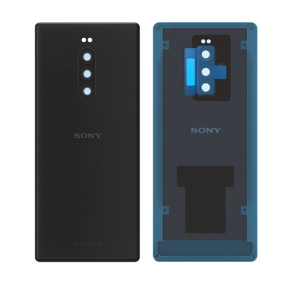 Sony Xperia 1 back cover (Black) (Pulled / Grade C) Sony Xperia 1 back cover (Black) (Pulled / Grade C)