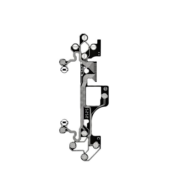 Sony PlayStation 5 DualSense V1 / V2 / V3 conductive film keypad flex cable (Original / New) Sony PlayStation 5 DualSense V1 / V2 / V3 conductive film keypad flex cable (Original / New)