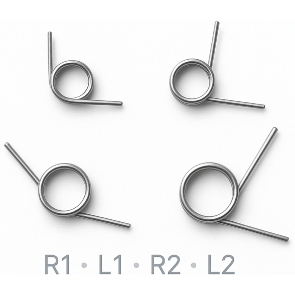 Sony PlayStation 5 Dualshock 5 R1 L1 R2 L2 button trigger spring (Original / New) Sony PlayStation 5 Dualshock 5 R1 L1 R2 L2 button trigger spring (Original / New)
