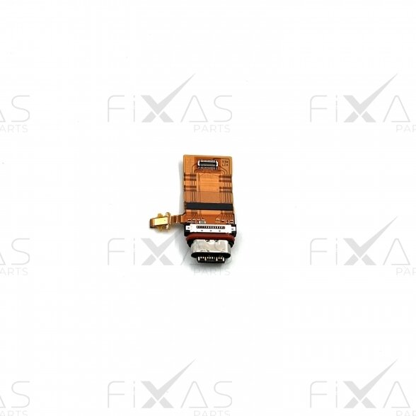 Sony Xperia XZ1 charging port flex cable (Original / Used) Sony Xperia XZ1 charging port flex cable (Original / Used)