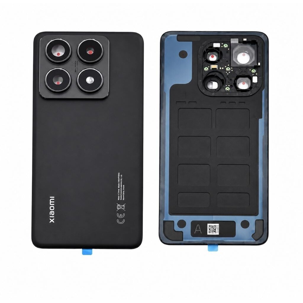 Xiaomi 14T / Xiaomi 14T Pro back cover with camera lens (Black) (Compatible)