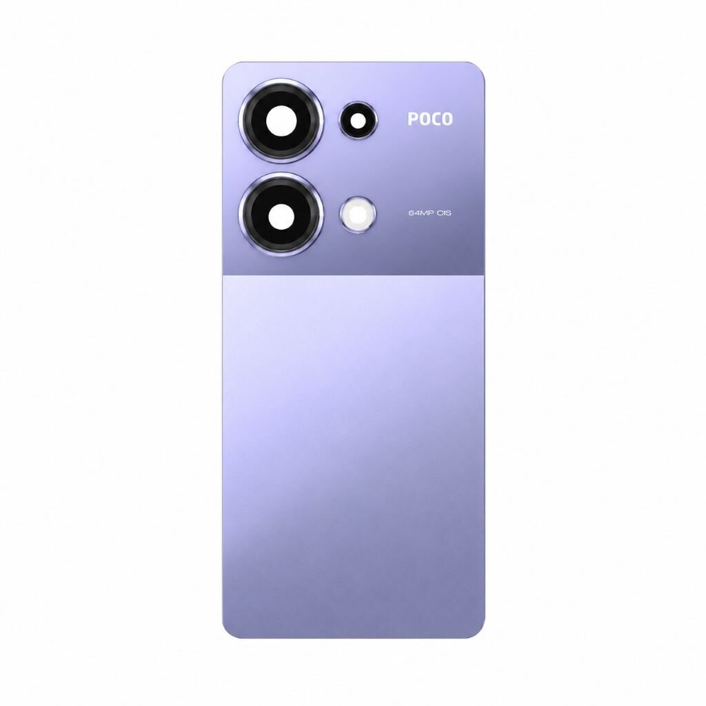 Xiaomi Poco M6 Pro 4G back cover with camera lens (Purple) (Pulled / Grade C) Xiaomi Poco M6 Pro 4G back cover with camera lens (Purple) (Pulled / Grade C)