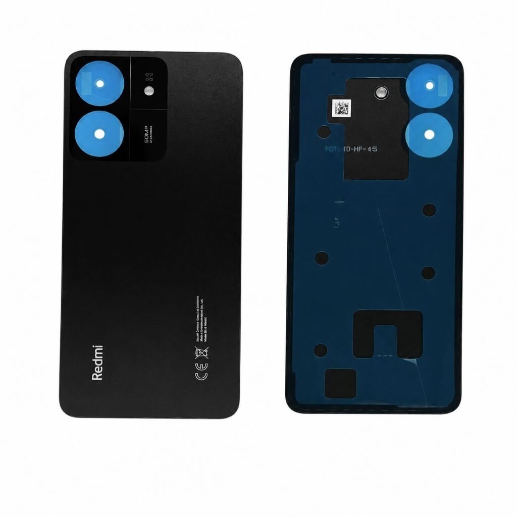Xiaomi Redmi 13C back cover (Black) (Pulled / Grade A)