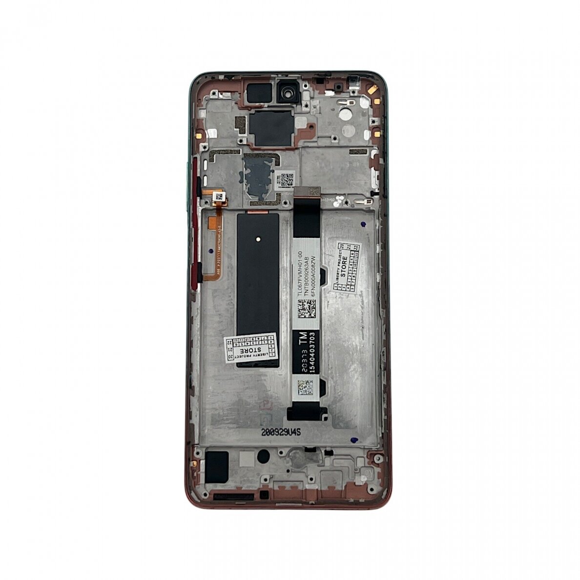Xiaomi Mi 10T Lite 5G ekranas su rėmeliu (Atlantic Blue) (Pulled / Grade A) 1
