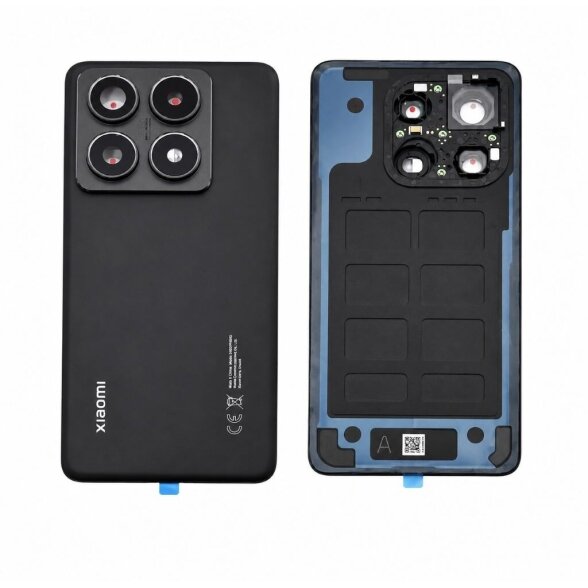 Xiaomi 14T / Xiaomi 14T Pro back cover with camera lens (Black) (Compatible) Xiaomi 14T / Xiaomi 14T Pro back cover with camera lens (Black) (Compatible)