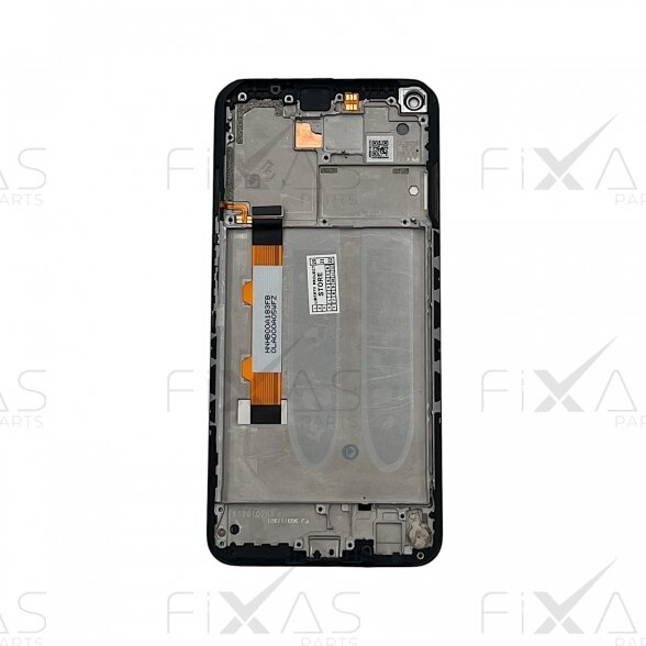 Xiaomi Redmi Note 9T ekranas su rėmeliu (Nightfall Black) (Pulled / Grade A) 1